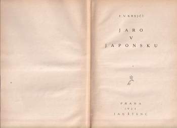 Jaro v Japonsku