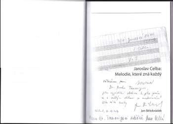 Jan Bělobrádek: Jaroslav Celba: melodie, které zná každý