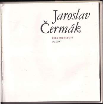 Věra Soukupová: Jaroslav Čermák