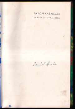 František Xaver Bucha: Jaroslav Špillar