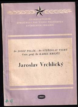 Josef Polák: Jaroslav Vrchlický