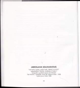 Jan Solovjev: Jaroslava Solovjevová