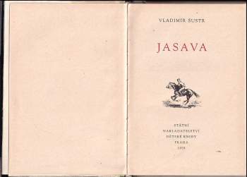 Vladimír Šustr: Jasava