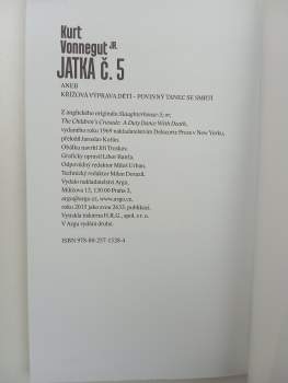 Kurt Vonnegut: Jatka č. 5