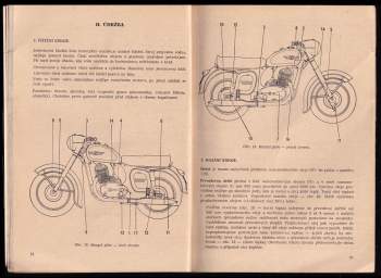 JAWA motocykl 250 ccm typ 353/03 - 350 ccm typ 354/03