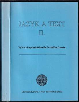 Jazyk a text
