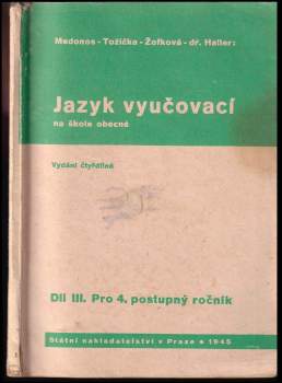 Jazyk vyučovací na škole obecné