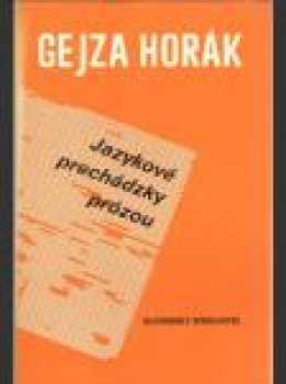 Jazykové prechádzky prózou