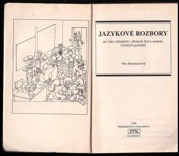 Věra Hartmannová: Jazykové rozbory