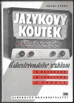 Jazykový koutek Československého rozhlasu