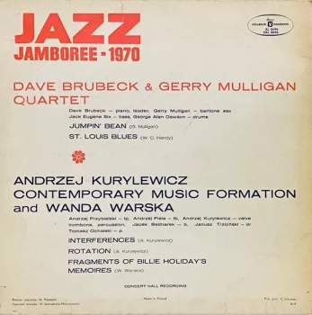 Various: Jazz Jamboree 1970