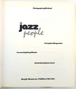 Dan Morgenstern: Jazz People