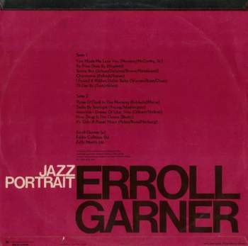 Erroll Garner: Jazz Portrait Erroll Garner