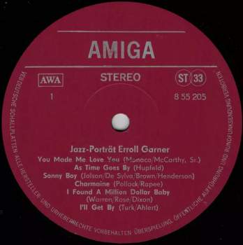 Erroll Garner: Jazz Portrait Erroll Garner