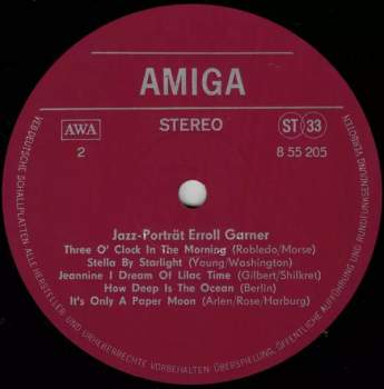 Erroll Garner: Jazz Portrait Erroll Garner