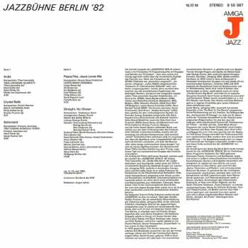 Jazzbühne Berlin '82