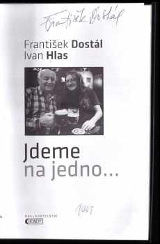 Ivan Hlas: Jdeme na jedno