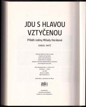 Daniel Anýž: Jdu s hlavou vztyčenou