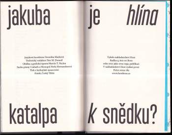 Jakuba Katalpa: Je hlína k snědku?
