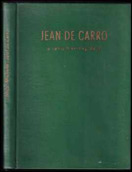 Jean de Carro a jeho Karlovy Vary