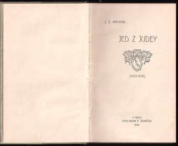 Josef Svatopluk Machar: Jed z Judey