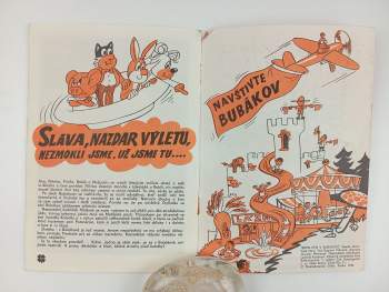 Dagmar Vránová: Jeden den v Bubákově - Čtyřlístek na strašidelném výletě - Čtyřlístek 10