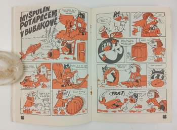 Dagmar Vránová: Jeden den v Bubákově - Čtyřlístek na strašidelném výletě - Čtyřlístek 10