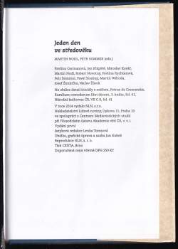 Petr Sommer: Jeden den ve středověku