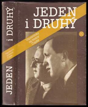 Karel Čapek: Jeden i druhý