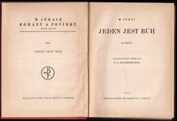 Mór Jókai: Jeden jest bůh