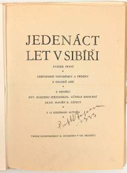 Jedenáct let v Sibiři : 1-3, 3x