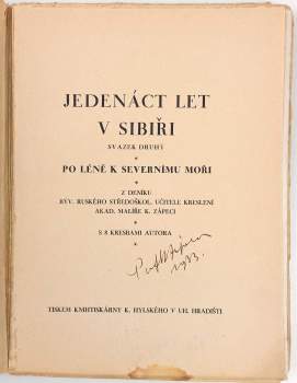 Jedenáct let v Sibiři : 1-3, 3x
