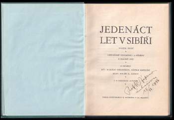 Karel Zápeca: Jedenáct let v Sibiři