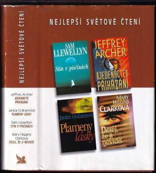 Mary Higgins Clark: Nejlepší světové čtení : Jedenácté přikázání + Stín v písčinách + Plameny lásky + Dělej, že ji nevidíš