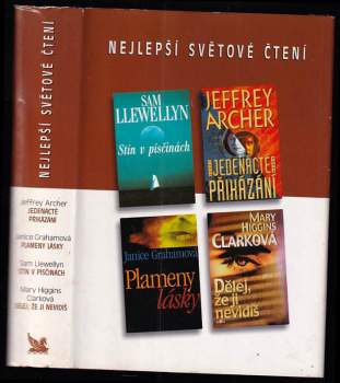 Nejlepší světové čtení : Jedenácté přikázání + Stín v písčinách + Plameny lásky + Dělej, že ji nevidíš