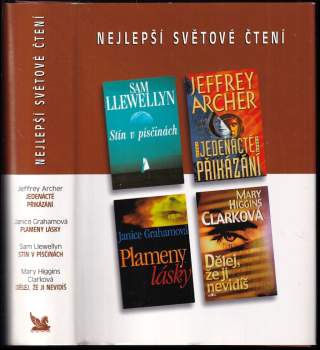 Nejlepší světové čtení : Jedenácté přikázání + Stín v písčinách + Plameny lásky + Dělej, že ji nevidíš