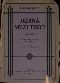 E. W Hornung: Jediná mezi tisíci