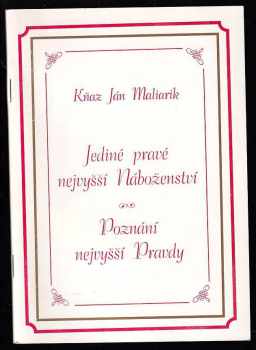 Jediné pravé nejvyšší Náboženství