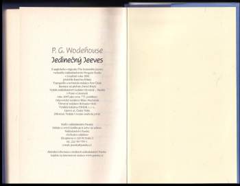 P. G Wodehouse: Jedinečný Jeeves