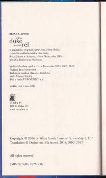 Brian L Weiss: Jedna duše, mnoho těl
