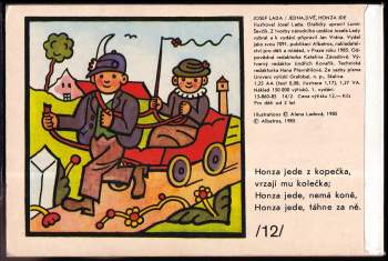 Josef Lada: Jedna, dvě, Honza jde