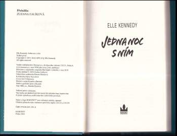 Elle Kennedy: Jedna noc s ním