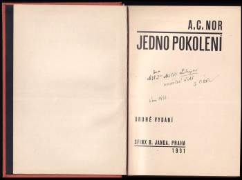 A. C Nor: Jedno pokolení