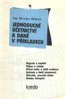 Jednoduché účetnictví a daně v příkladech
