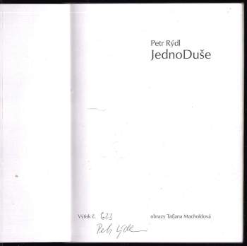 Petr Rýdl: JednoDuše