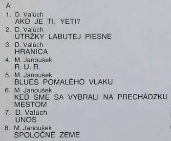 Jednofázové Kvasenie: Jednofázové Kvasenie, Valúch • Svozil • Janoušek