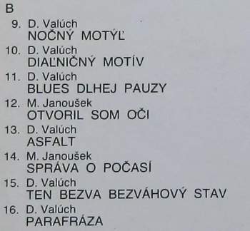 Jednofázové Kvasenie: Jednofázové Kvasenie, Valúch • Svozil • Janoušek