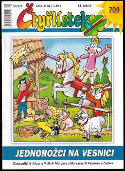 Jednorožci na vesnici - Čtyřlístek 709