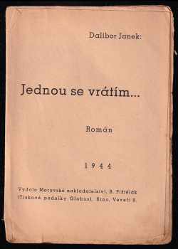 Dalibor Janek: Jednou se vrátím