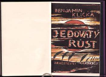 Benjamin Klička: Jedovatý růst